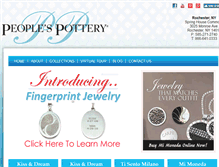 Tablet Screenshot of peoplespottery.com